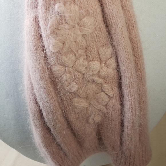 Hat, scarf and gloves set - pink - Picture 6 of 10